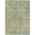 10' X 14' Sage Abstract Washable Indoor Outdoor Area Rug