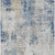 10' X 14' Denim Blue And Sky Blue Abstract Washable Indoor Outdoor Area Rug - 608219304379