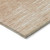 10' X 14' Salmon And Ivory Abstract Washable Indoor Outdoor Area Rug Transitional Style - Salmon, Ivory Color