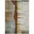 9' X 12' Rust And Beige Abstract Washable Indoor Outdoor Area Rug