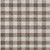 9' X 12' Brown And Beige Plaid Washable Indoor Outdoor Area Rug - 608219202378