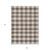 9' X 12' Brown And Beige Plaid Washable Indoor Outdoor Area Rug - 608219202378