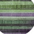 8' Purple And Green Round Striped Washable Indoor Outdoor Area Rug