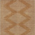 8' X 10' Copper And Beige Geometric Washable Indoor Outdoor Area Rug Transitional Style - Copper, Beige Color