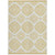 10' X 14' Gold And Ivory Medallion Washable Indoor Outdoor Area Rug - 608219271381
