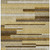 8' X 10' Khaki Taupe And Gold Striped Washable Indoor Outdoor Area Rug