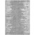 10' X 14' Silver Gray And Ivory Abstract Washable Indoor Outdoor Area Rug Transitional Style - Silver, Gray, Ivory Color
