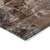 10' X 14' Brown Terracotta and Gray Abstract Washable Indoor Outdoor Area Rug - Brown, Gray