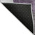 9' X 12' Eggplant Black And Lavender Geometric Washable Indoor Outdoor Area Rug