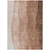 8' X 10' Brown Beige And Chocolate Ombre Washable Indoor Outdoor Area Rug