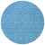 8' Round Blue Round Geometric Washable Non Skid Indoor Outdoor Area Rug