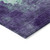 9' X 12' Blue And Purple Abstract Washable Indoor Outdoor Area Rug