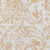 9' X 12' Coral Ivory And Peach Paisley Washable Indoor Outdoor Area Rug