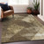 9' X 12' Brown And Beige Geometric Washable Indoor Outdoor Area Rug Transitional Style - Brown, Beige Color