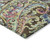 8' X 10' Chocolate And Artichoke Green Paisley Washable Indoor Outdoor Area Rug