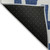 9' X 12' Navy Blue And Ivory Abstract Washable Indoor Outdoor Area Rug Transitional Style - Navy Blue, Ivory Color