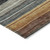 8' X 10' Beige Gold And Brown Striped Washable Indoor Outdoor Area Rug