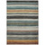 8' X 10' Beige Gold And Brown Striped Washable Indoor Outdoor Area Rug