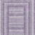 10' X 14' Lavender And Ivory Geometric Washable Indoor Outdoor Area Rug - Lavender, Ivory