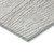8' Taupe And Ivory Round Striped Washable Indoor Outdoor Area Rug - 880016655216