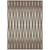 8' X 10' Brown And Ivory Geometric Washable Indoor Outdoor Area Rug Transitional Style - Brown, Ivory Color