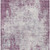 10' X 14' Plum And Ivory Abstract Washable Indoor Outdoor Area Rug - Plum, Ivory