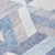 8' X 10' Denim Blue Geometric Washable Indoor Outdoor Area Rug - Denim Blue