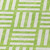 9' X 12' Lime Green And Ivory Geometric Washable Indoor Outdoor Area Rug - 608219130855