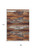 9' X 12' Copper Rust And Ivory Abstract Washable Indoor Outdoor Area Rug