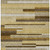 9' X 12' Khaki Taupe And Gold Striped Washable Indoor Outdoor Area Rug