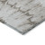 8' X 10' Taupe Khaki And Ivory Abstract Washable Indoor Outdoor Area Rug