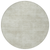 8' Beige Round Washable Indoor Outdoor Area Rug