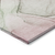 9' X 12' Gray and Pink Abstract Washable Non Skid Indoor Outdoor Area Rug