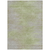 9' X 12' Sage And Artichoke Green Abstract Washable Indoor Outdoor Area Rug
