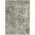 8' X 10' Green Abstract Washable Indoor Outdoor Area Rug