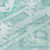 8' Aqua Turquoise And Ivory Round Southwestern Washable Indoor Outdoor Area Rug