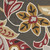 Homeroots Home Decor 5'x8' Taupe Hand Hooked UV Treated Floral Indoor Outdoor Area Rug, Taupe, Hand Hooked