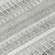 8' Ivory Gray And Taupe Round Striped Washable Indoor Outdoor Area Rug