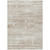 9' X 12' Beige Taupe And Ivory Abstract Washable Indoor Outdoor Area Rug