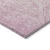 8' X 10' Pink And Ivory Abstract Washable Indoor Outdoor Area Rug - Pink, Ivory
