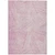 8' X 10' Pink And Ivory Abstract Washable Indoor Outdoor Area Rug - Pink, Ivory