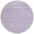 8' Plum And Purple Round Striped Washable Indoor Outdoor Area Rug