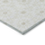 9' X 12' Ivory Beige And Taupe Floral Medallion Washable Indoor Outdoor Area Rug