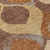 9' X 12' Copper Beige And Taupe Ogee Washable Indoor Outdoor Area Rug
