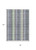 8' X 10' Pewter Gray And Mint Green Plaid Washable Indoor Outdoor Area Rug