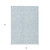 8' X 10' Sky Blue And Ivory Floral Washable Indoor Outdoor Area Rug Transitional Style - Sky Blue, Ivory Color