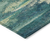 8' X 10' Emerald And Lime Green Abstract Washable Indoor Outdoor Area Rug