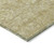 8' X 10' Tan And Beige Floral Washable Indoor Outdoor Area Rug