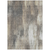 8' X 10' Taupe And Gray Abstract Washable Indoor Outdoor Area Rug