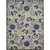 10' X 13' Natural And Blue Toile Non Skid Indoor Outdoor Area Rug - 606114454830